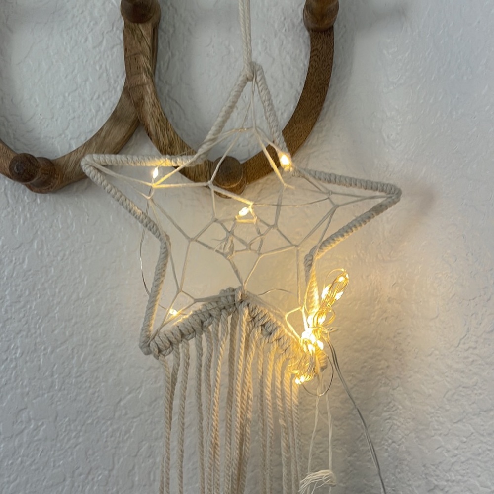 Fairy Night Star Macrame